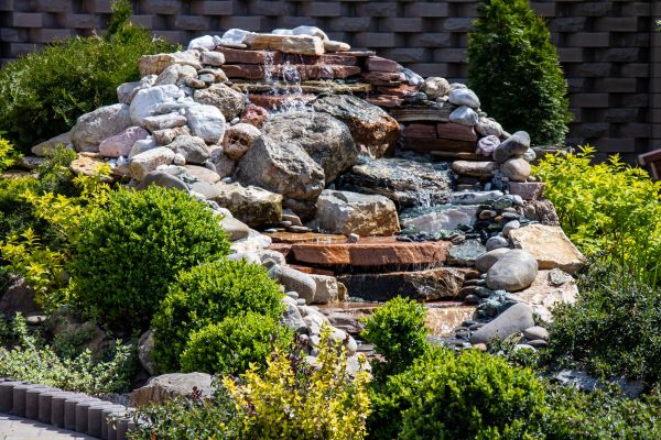 River Rock Landscaping in Alpharetta